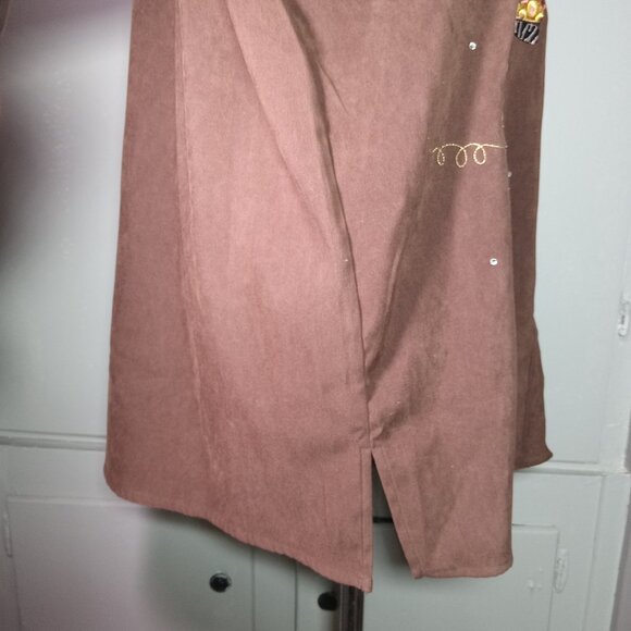 The Quacker Factory Dragonfly Long Sleeve Brown - Picture 2 of 9